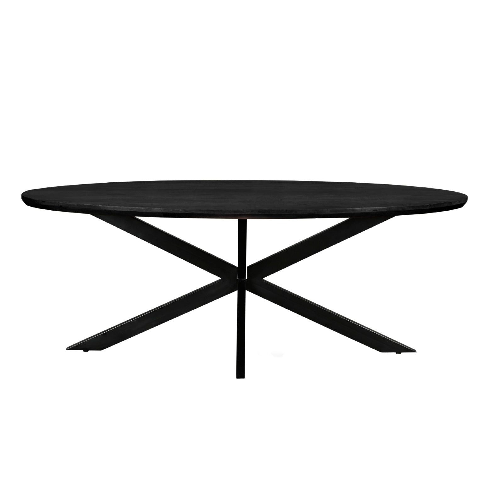 Ovale eettafel Jesper mangohout Kala 240cm van Livingfurn