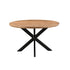 Ronde eettafel Jesper mangohout Pecan Ø130cm van Livingfurn