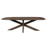 Eettafel Lissabon Malta 210cm van Livingfurn, L210cm x B100cm x H76cm