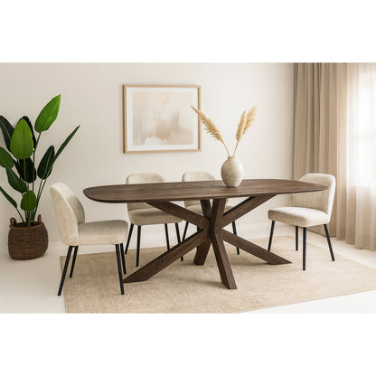 Livingfurn Lissabon eettafel 210cm, Malta