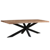 Eettafel Nairobi Tree Top Mangohout Naturel 240cm van Livingfurn