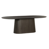Eettafel Novero eiken espresso 230cm van Livingfurn