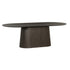 Eettafel Novero eiken espresso 230cm van Livingfurn