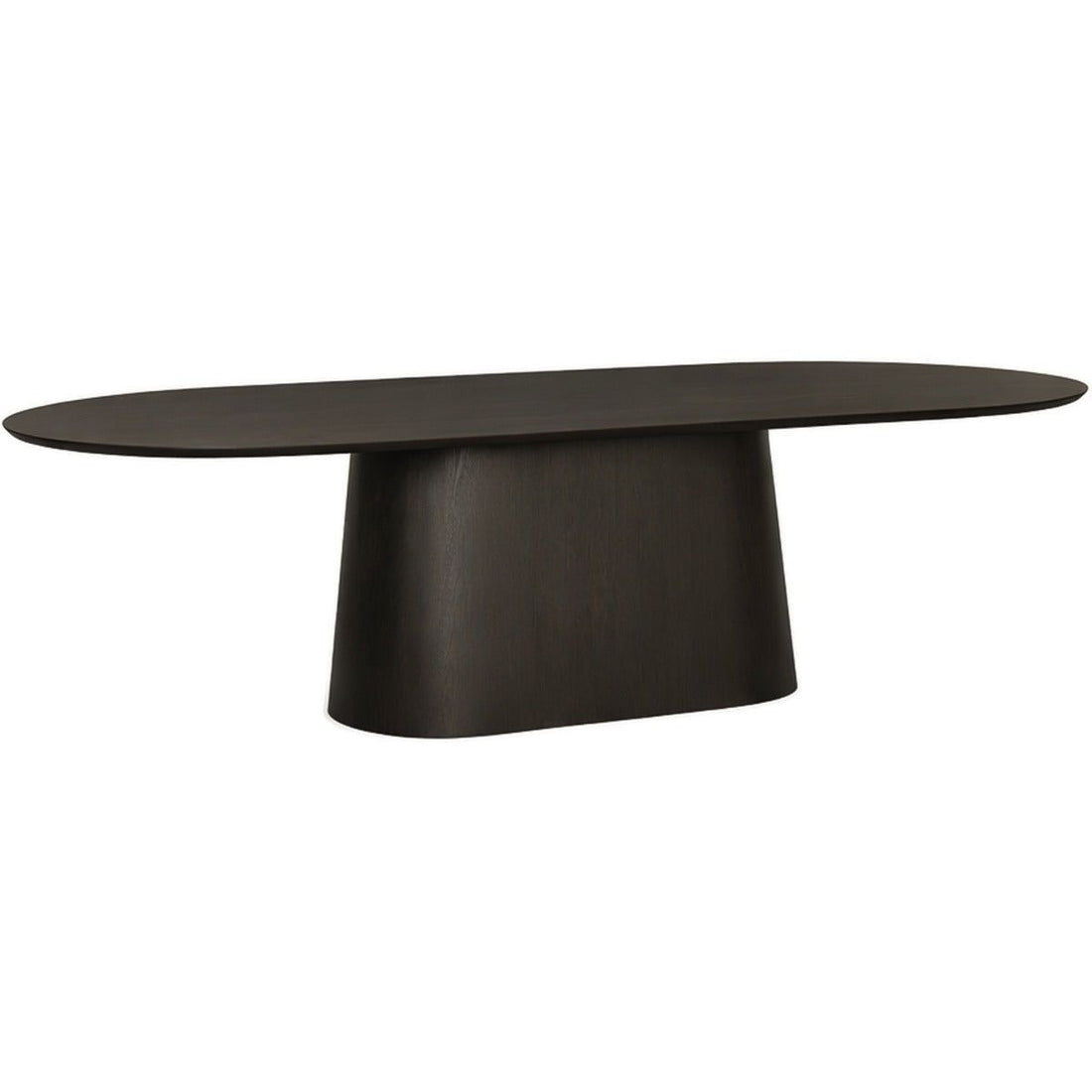 Eettafel Novero eiken espresso 280cm van Livingfurn