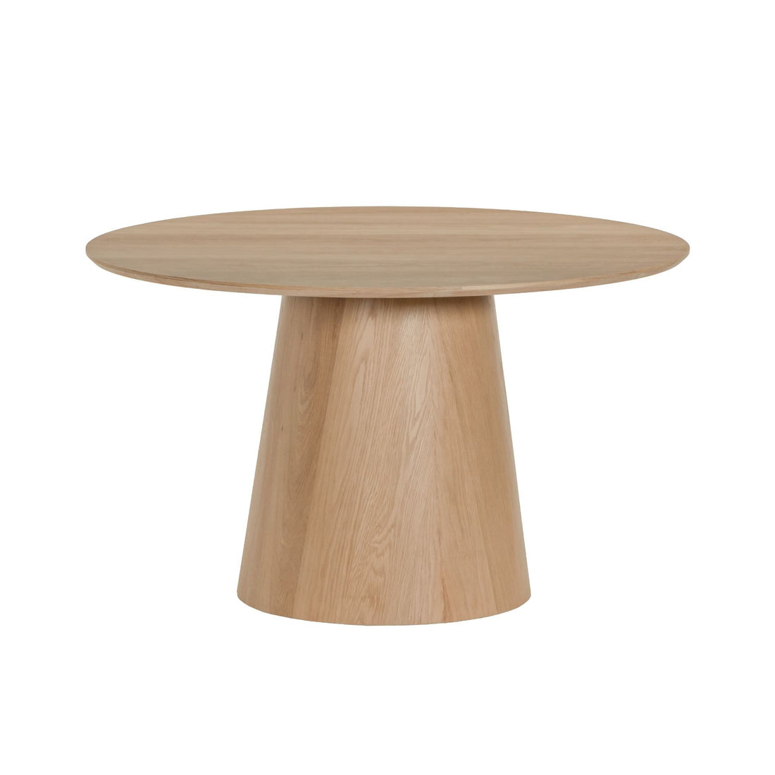Eettafel Novero naturel schuin vooraanzicht