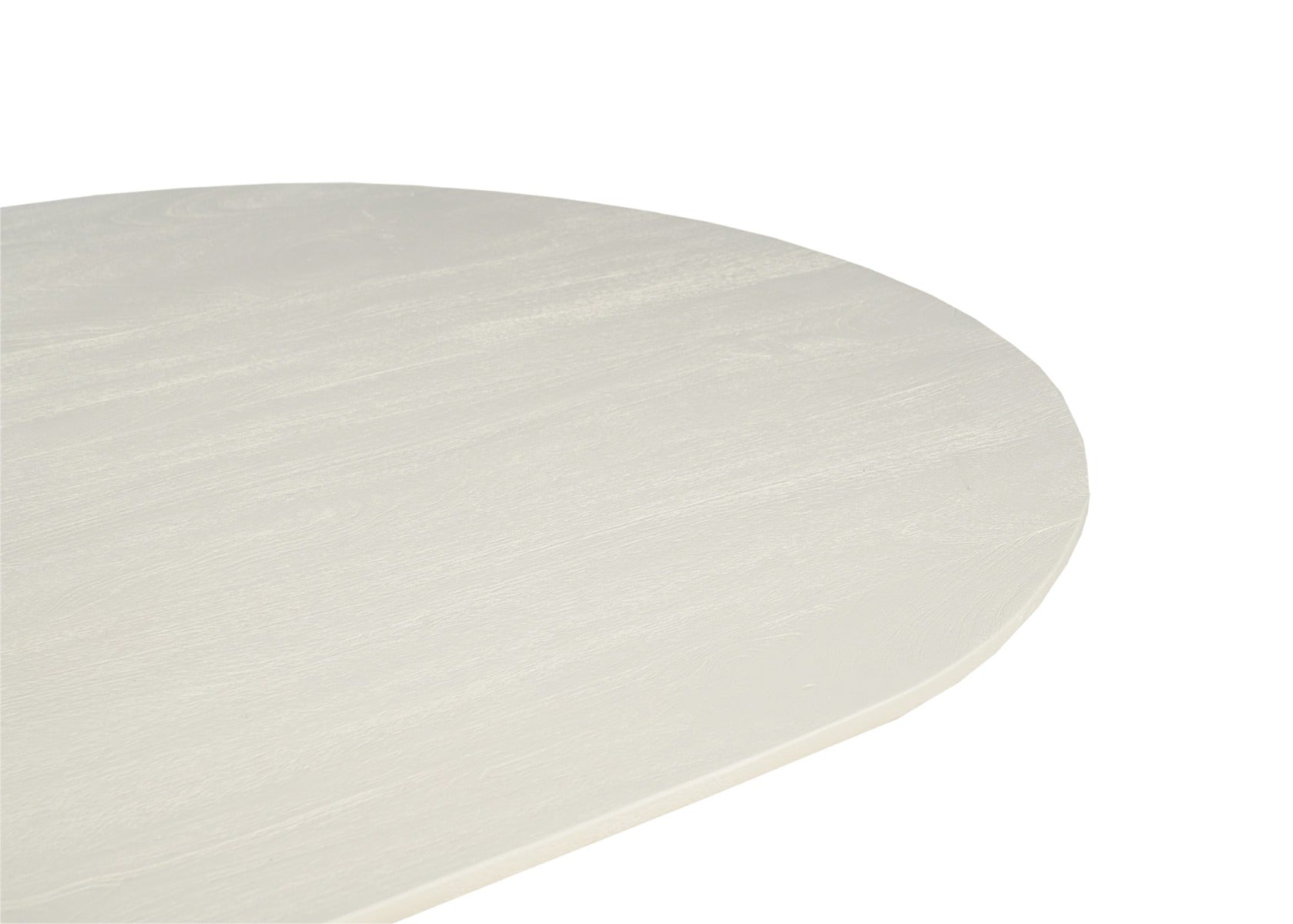 Eettafel Patrice 200cm met massief mangohouten blad van 30 mm