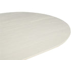 Eettafel Patrice 230cm met massief mangohouten blad van 30 mm