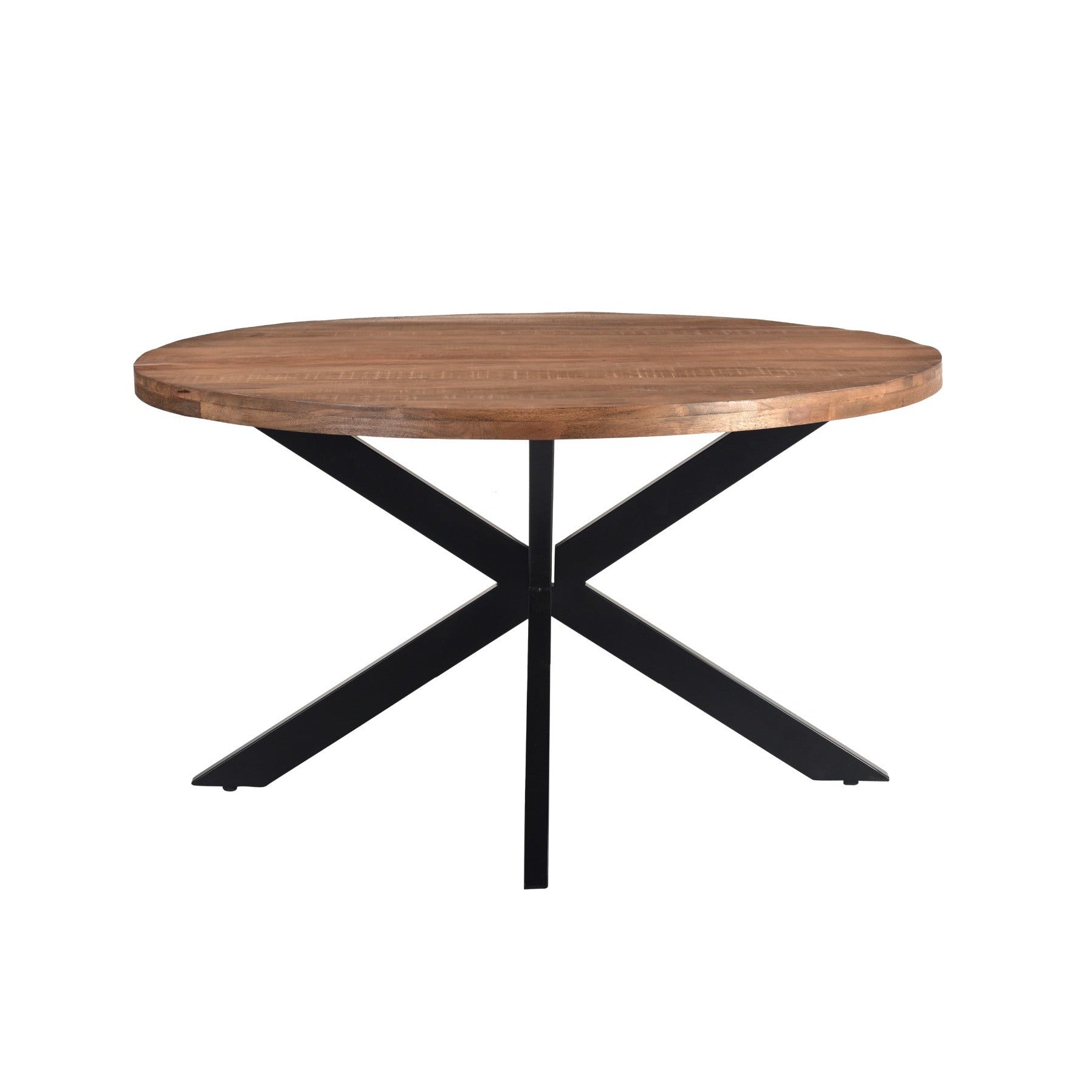Ronde eettafel Rocky Ø150cm in Pecan