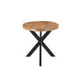 Ovale eettafel Rocky 160cm in Pecan