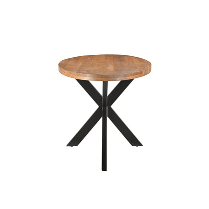 Ovale eettafel Rocky 160cm in Pecan