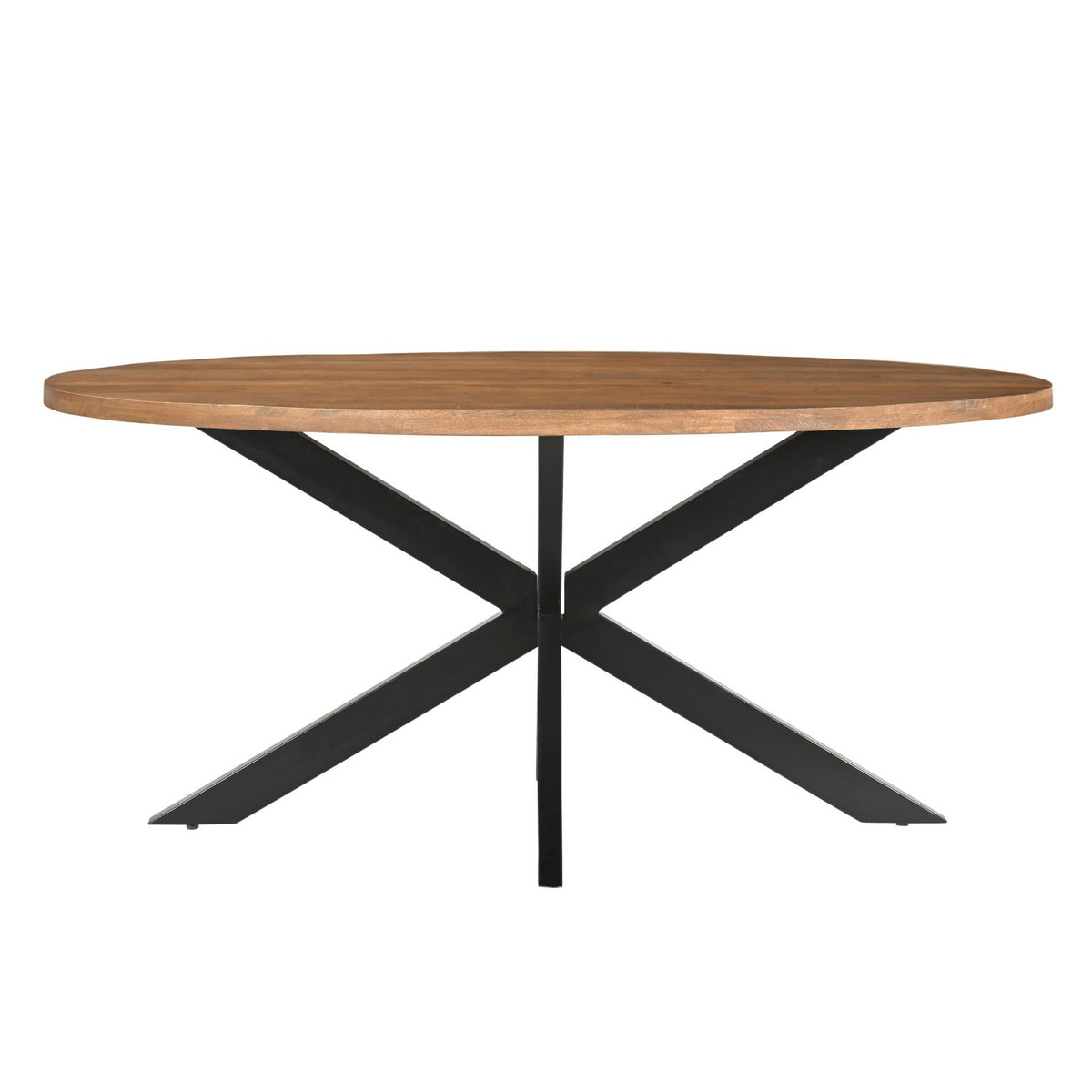 Eettafel Rocky Mangohout Pecan 210cm van Livingfurn
