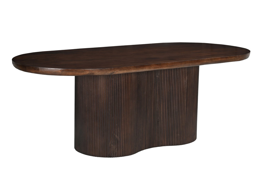 Eettafel Sevilla Mangohout Chestnut 220cm van Livingfurn