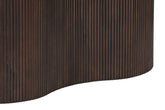 Livingfurn Sevilla eettafel 220cm, Chestnut, donkerbruin mangohout