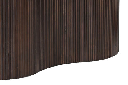 Livingfurn Sevilla eettafel 250cm, Chestnut, donkerbruin mangohout