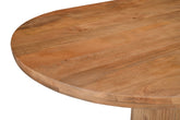 Sevilla eettafel Pecan van Livingfurn, afmetingen L250cm x B110cm x H76cm
