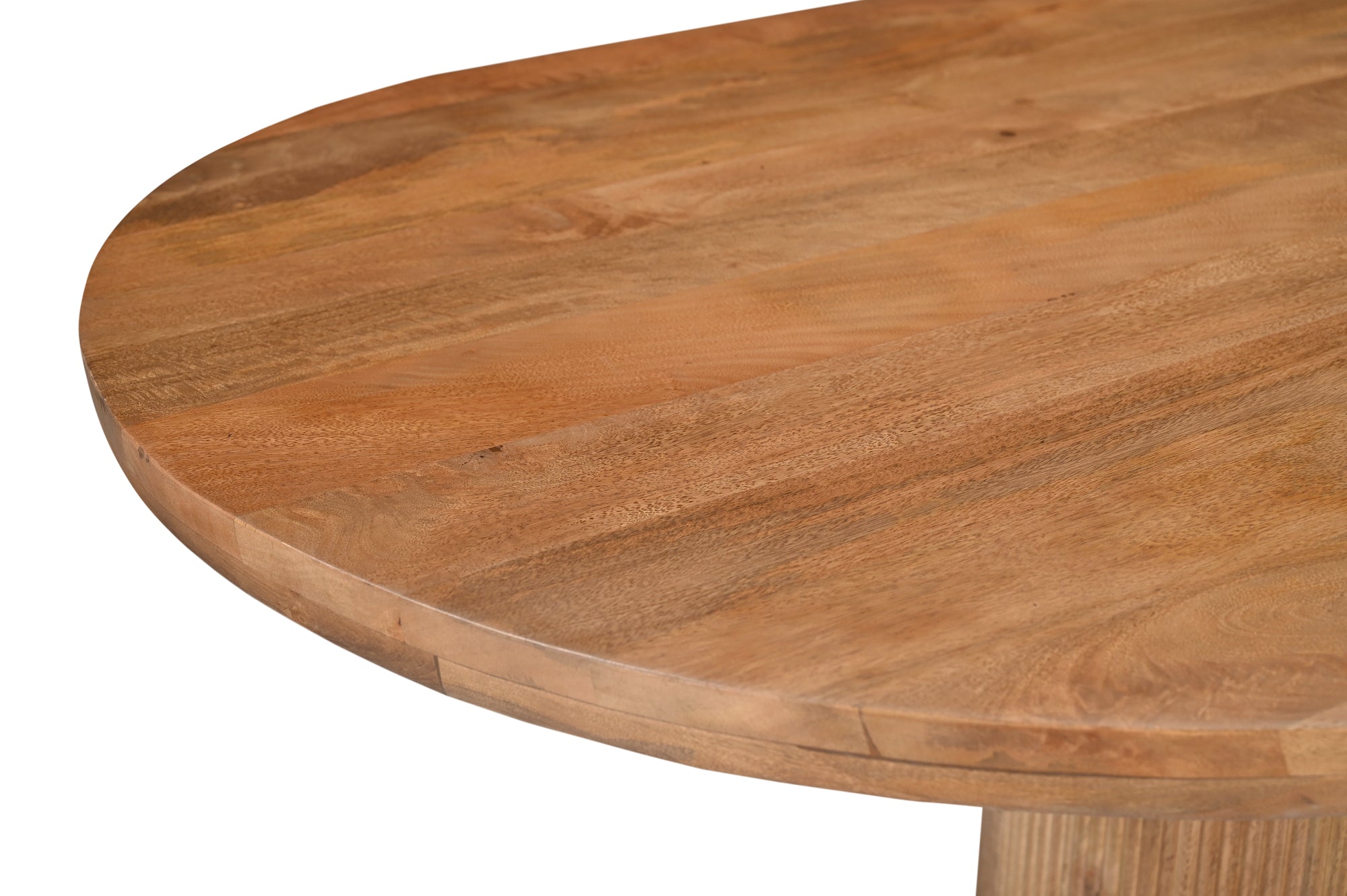 Sevilla eettafel Pecan van Livingfurn, afmetingen L250cm x B110cm x H76cm