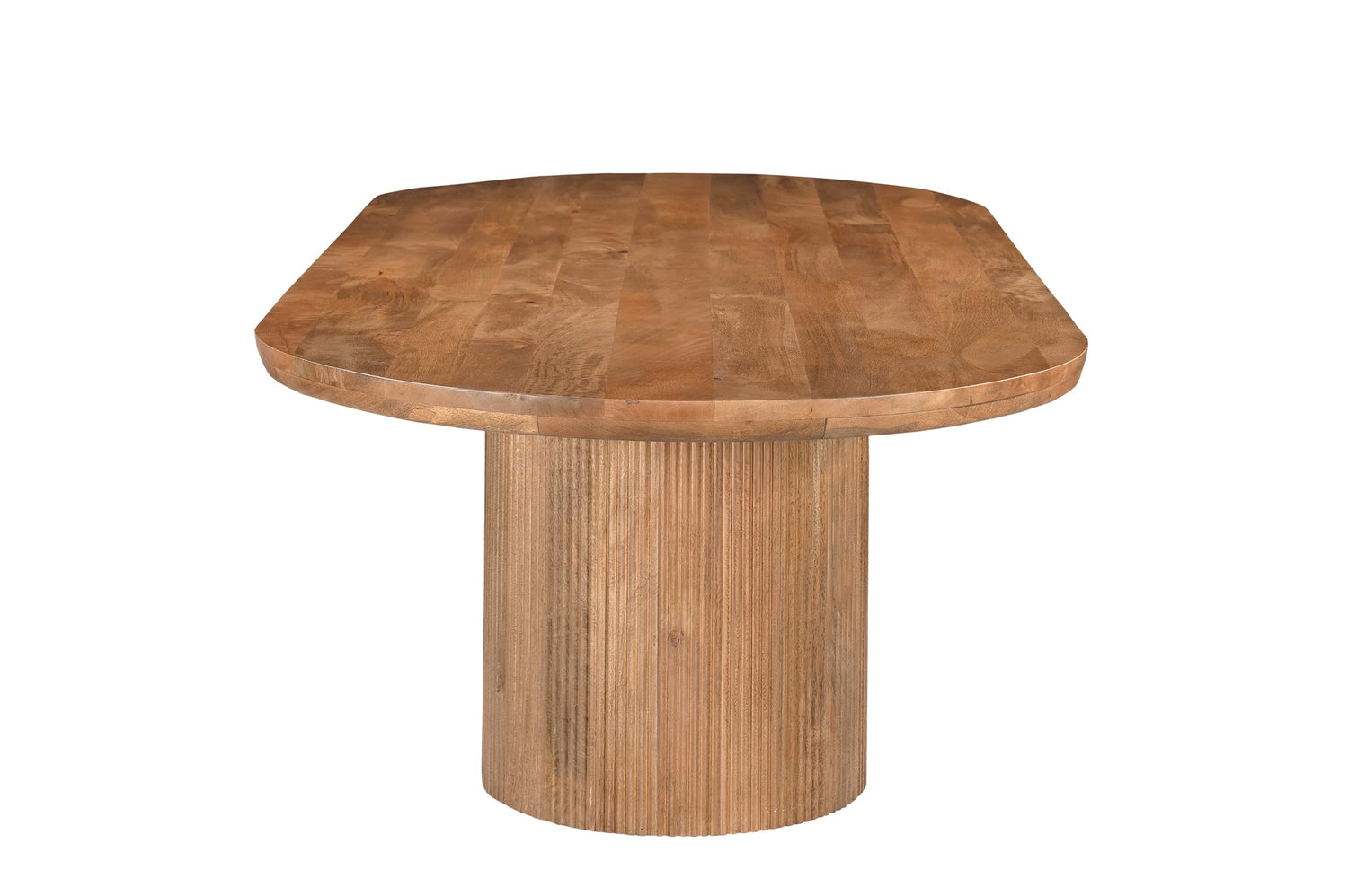 Ovale eettafel Sevilla 300cm van Livingfurn in Pecan