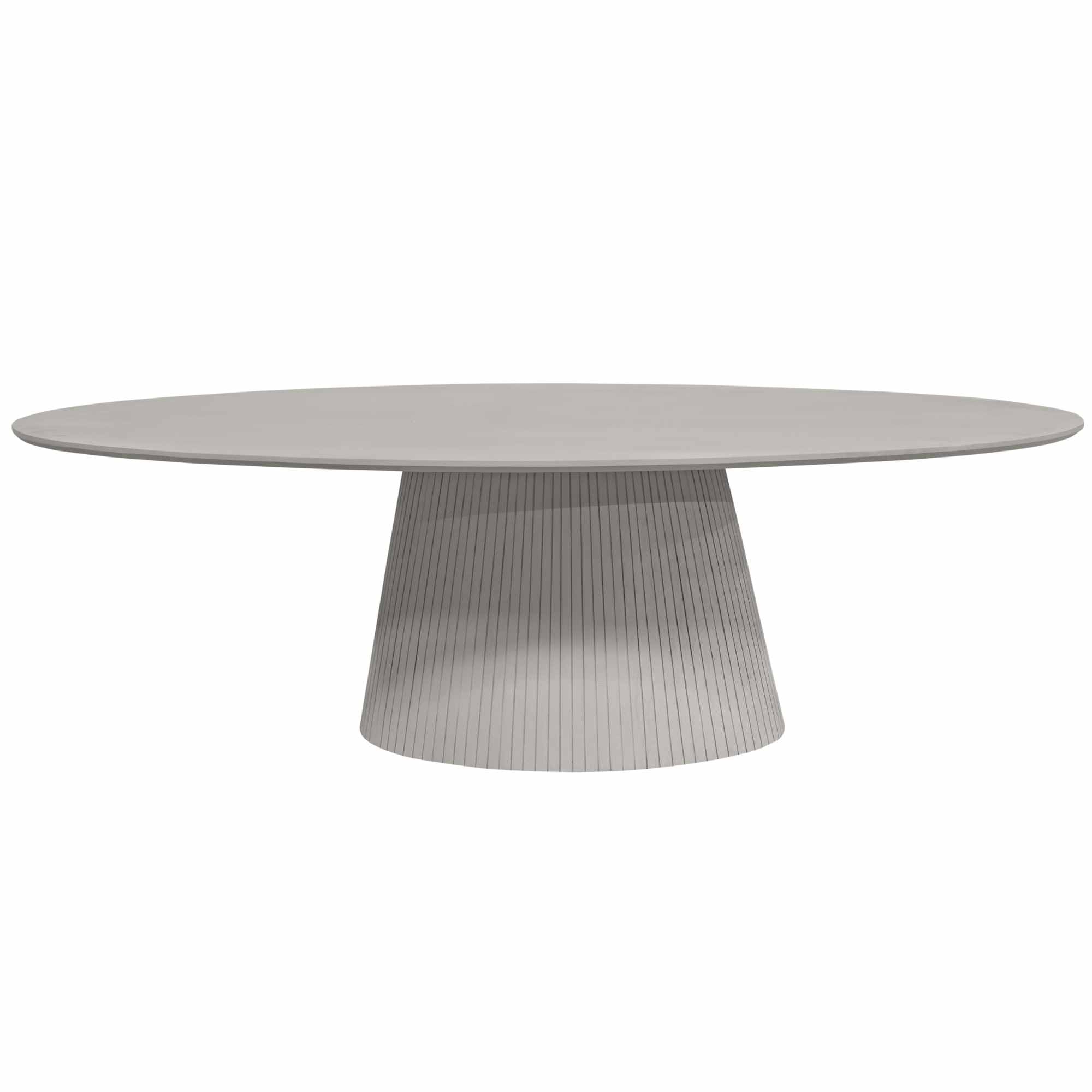 Ovale eettafel Solana van Starfurn uit de Solana Taupe woonserie