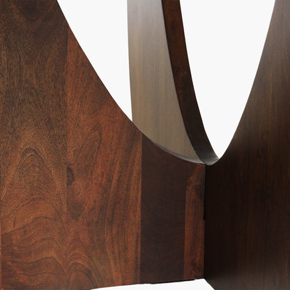 Eettafel Travertin Ronde Bruin Onderstel Raw Materials 120cm - Eetkamertafel - Raw Materials - livinglovely.nl