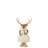 Eland Telescopisch Polyester Beige Large J-Line detail