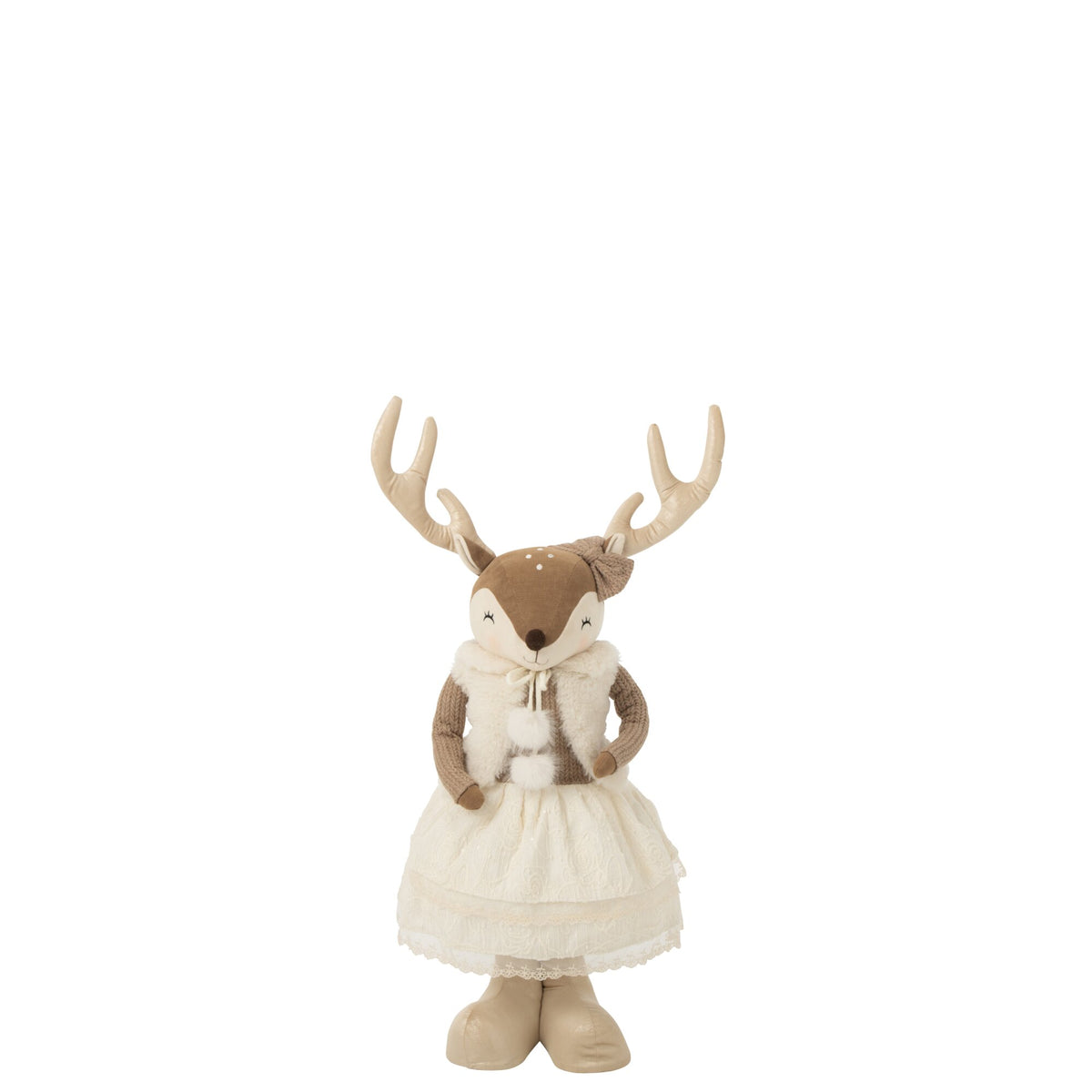 Eland Telescopisch Polyester Beige Large J-Line detail