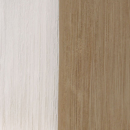 Elenia pot small van PTMD in een interieurbeeld, khaki keramiek met ribbels