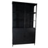 Elina Glass Cabinet Iron Frame 2 Doors PTMD - Vitrinekast - PTMD - livinglovely.nl