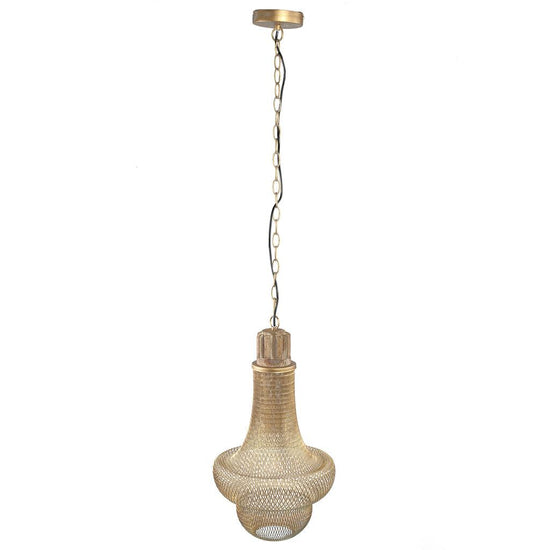 Elvira Hanglamp - H54 x Ø30 cm - Ijzer - Goud PTMD