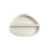 Emmelie White MDF rough oval wall rack low PTMD - Wandrek - PTMD - livinglovely.nl