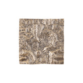 Eogan Gold Casted Alu Wall Panel Rough Square 50x50cm PTMD - Wandpaneel - PTMD - livinglovely.nl