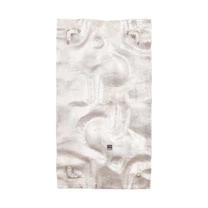 Eogan Gunmetal Casted Alu Wall Panel Rough Rec PTMD - Wandpaneel - PTMD - livinglovely.nl