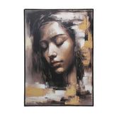 Face Dream Schilderij 100x140cm - Schilderij - Overwijk decoratie - livinglovely.nl