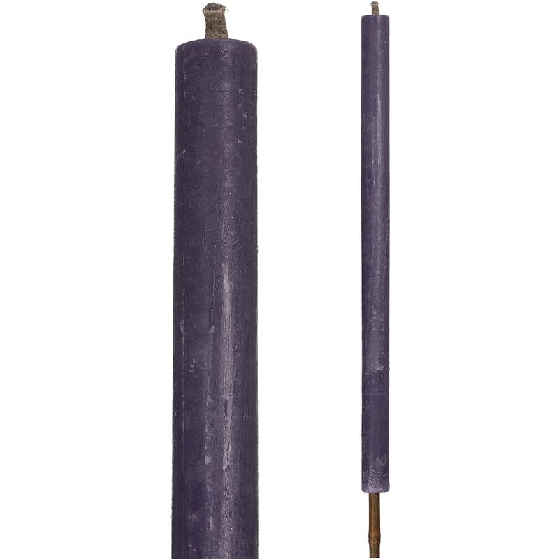 Fakkel Druipkaars Paars set van 6 - Buitenkaars - Living Lovely - livinglovely.nl