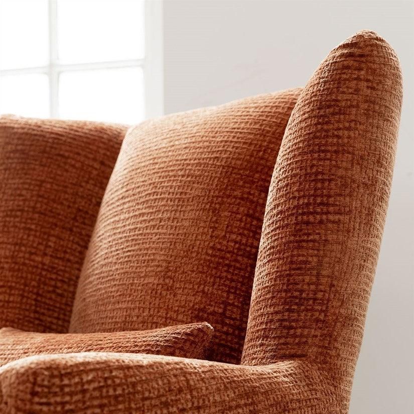 Fauteuil Astro Glamour cinnamon in sfeervolle zithoek MUST Living