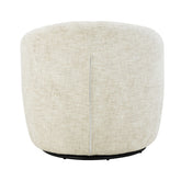 Draaibare fauteuil Britt cream, B84cm x D85cm x H76cm