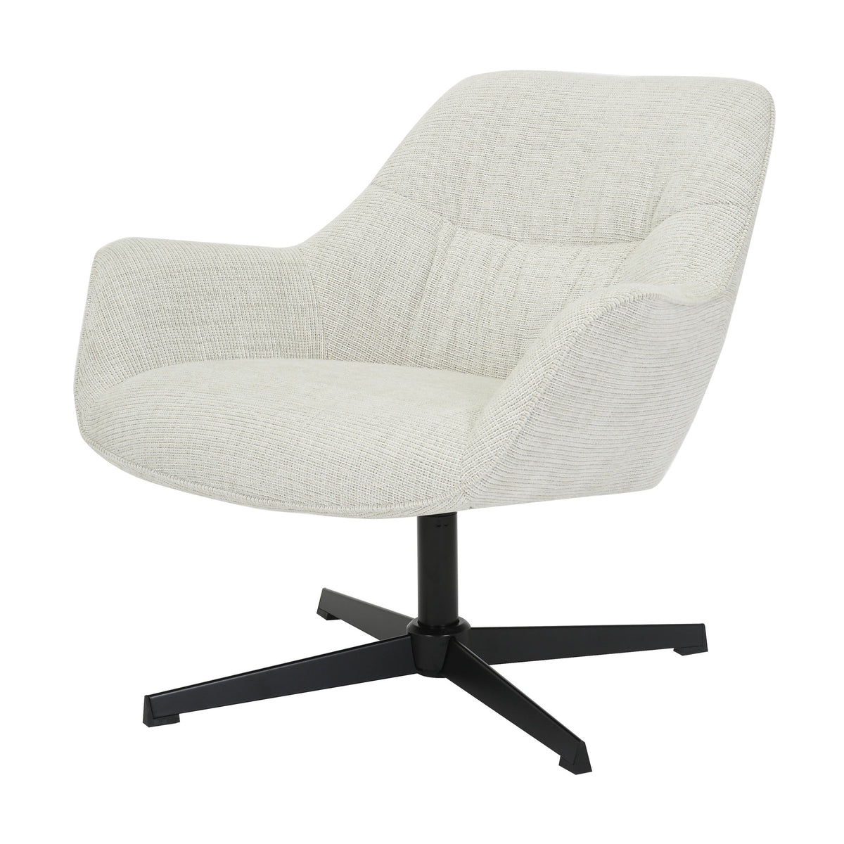 Fauteuil Daphne Greige van Livingfurn