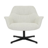 fauteuil Daphne Greige van Livingfurn, B84cm x D78cm x H77cm