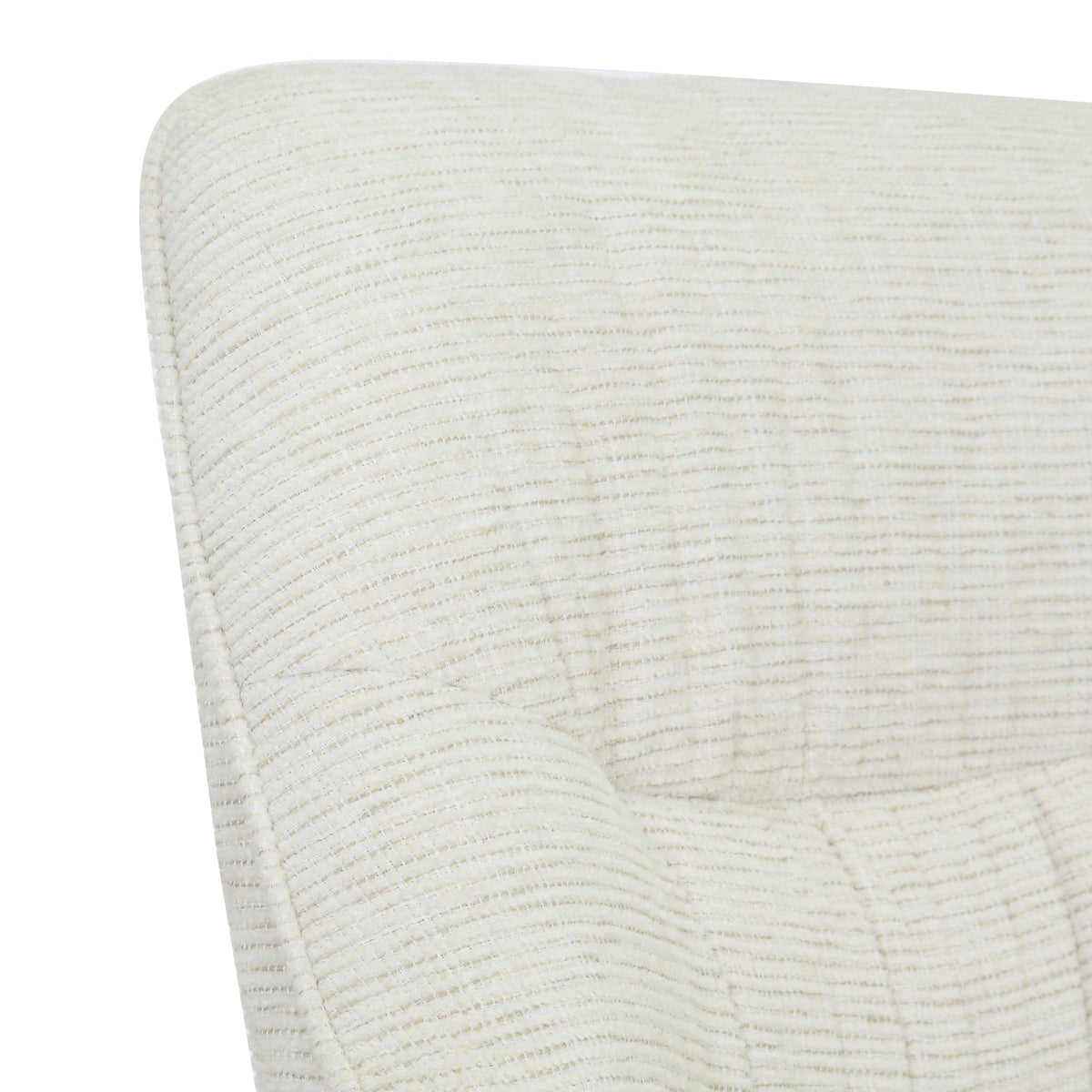 fauteuil Daphne sand, B84cm x D78cm x H77cm