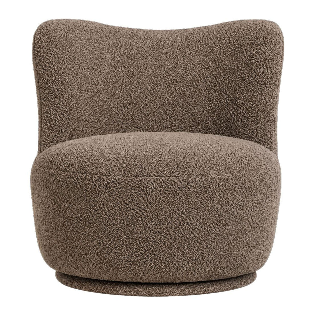 Fauteuil Dean draaifauteuil in beige stof van MUST Living