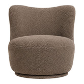 Fauteuil Dean draaifauteuil in beige stof van MUST Living