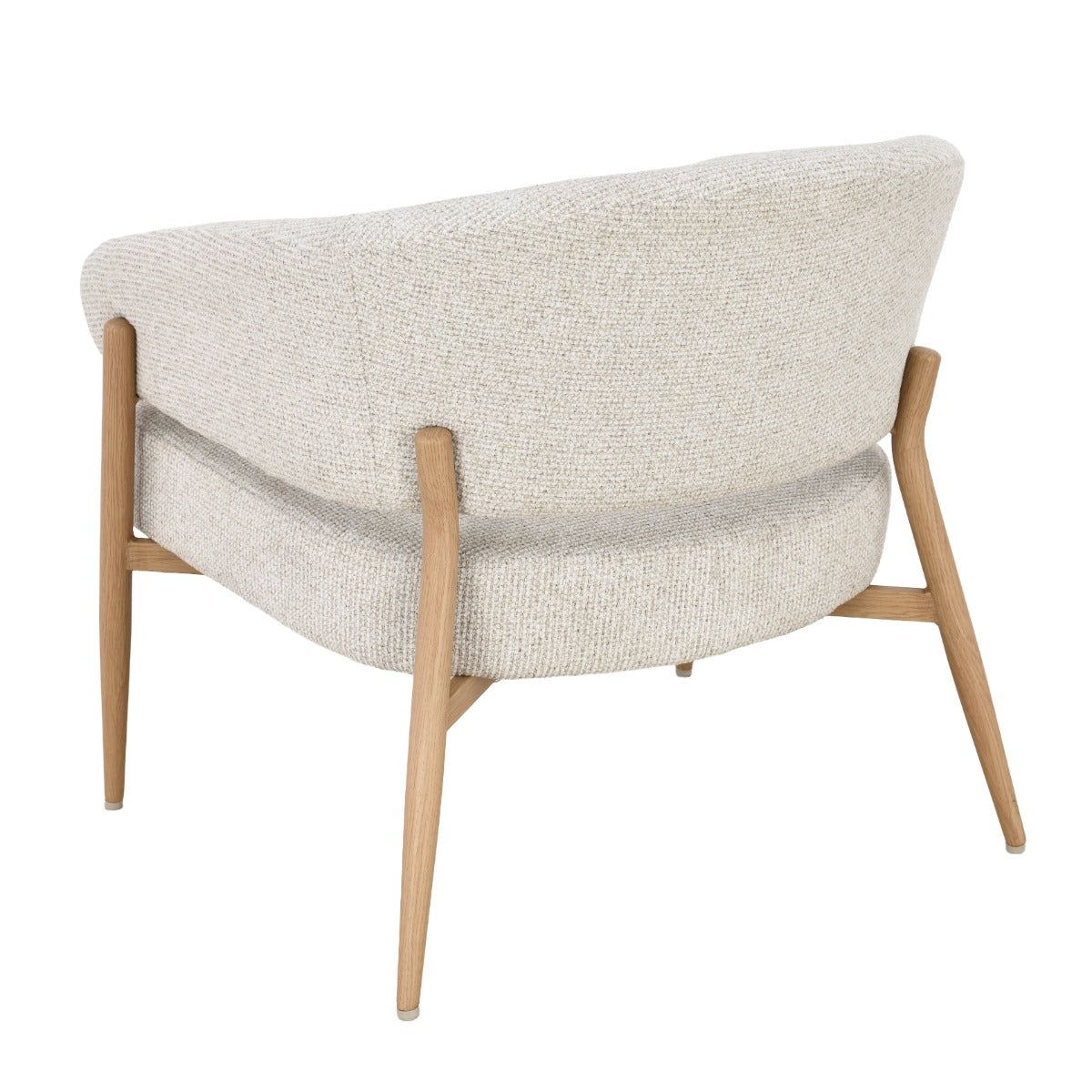 Fauteuil Dilan Hush Oak van schuin achteren