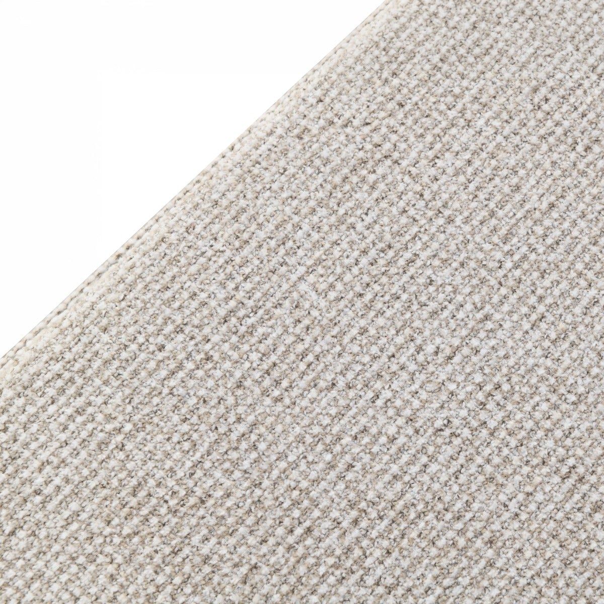 Close-up van de stofstructuur van de fauteuil Dilan Hush Oak