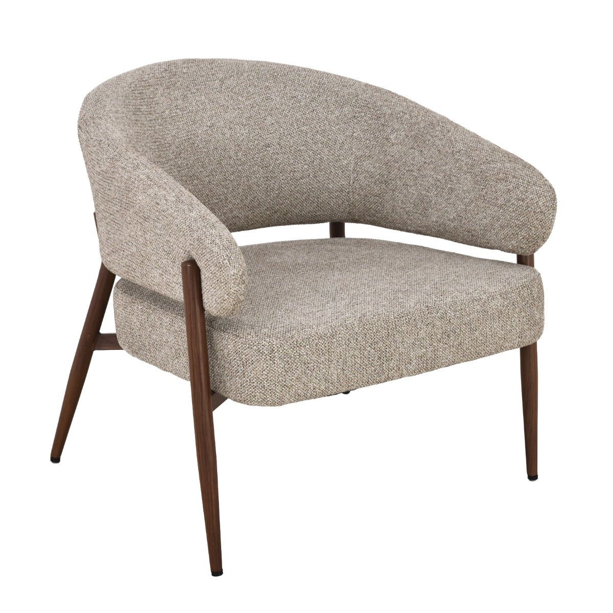 Fauteuil Dilan Hush Walnut van Livingfurn