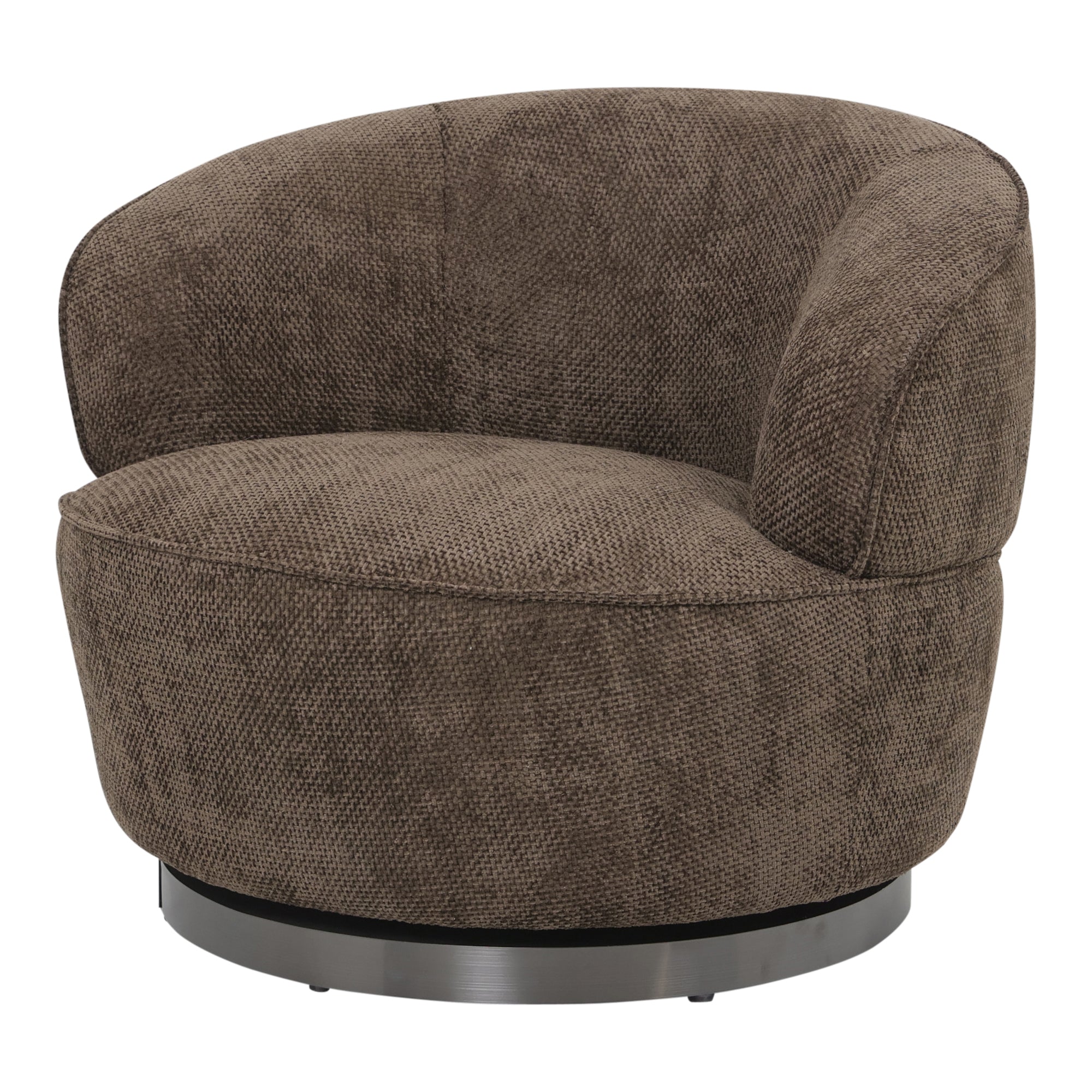 Fauteuil Filou Dark Brown Eden 8 PTMD - Fauteuil - PTMD - livinglovely.nl