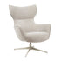 Fauteuil Julia van Starfurn in taupe, totaalbeeld van de fauteuil