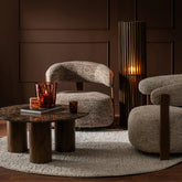 Fauteuil Schuim Bruin J-Line