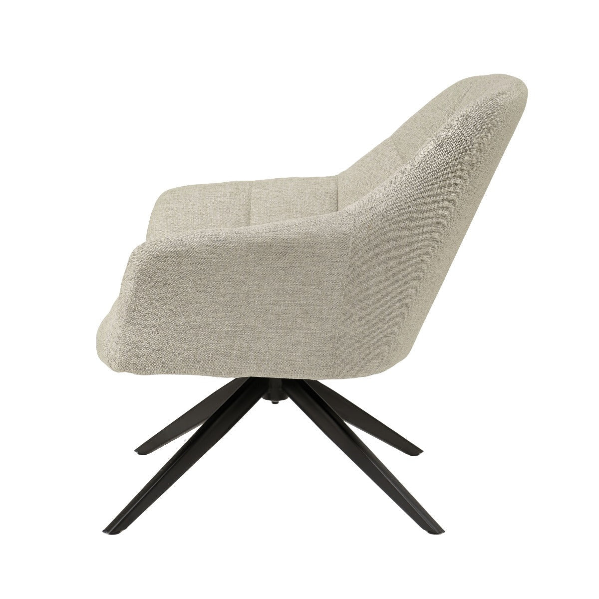 Tom fauteuil van Livingfurn in sand