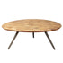 Fieron Natural Wooden Coffee Table Organic Round PTMD - Salontafel - PTMD - livinglovely.nl