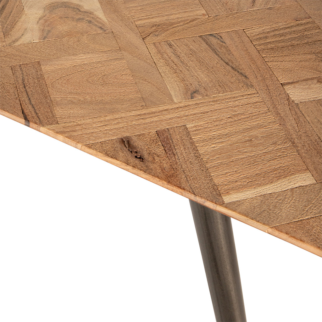 Fieron Naturel Acacia Houten Ovale Eettafel 240cm PTMD - Eetkamertafel - PTMD - livinglovely.nl