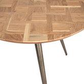 Fieron Ronde Eettafel Acaciahout Naturel PTMD - Eetkamertafel - PTMD - livinglovely.nl